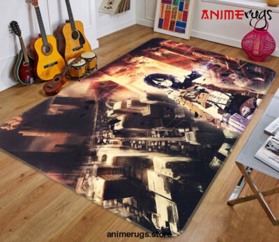 Attack On Titan Anime 12 Area Rug Living Room And Bed Room Rug Rug Regtangle Carpet Floor Decor Home Decor - Dreamrooma