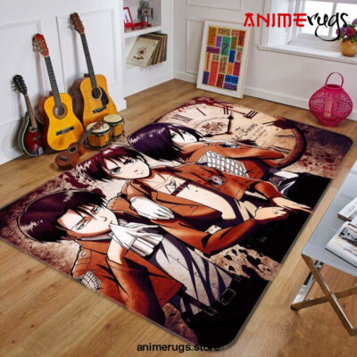 Attack On Titan Anime 28 Area Rug Living Room And Bed Room Rug Rug Regtangle Carpet Floor Decor Home Decor - Dreamrooma