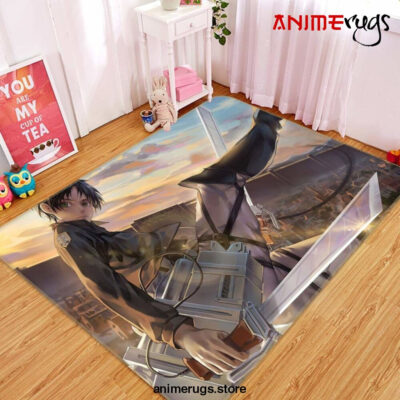 Attack On Titan Anime 48 Area Rug Living Room And Bed Room Rug Rug Regtangle Carpet Floor Decor Home Decor - Dreamrooma