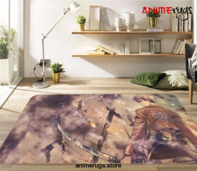 Attack On Titan Anime 49 Area Rug Living Room And Bed Room Rug Rug Regtangle Carpet Floor Decor Home Decor - Dreamrooma