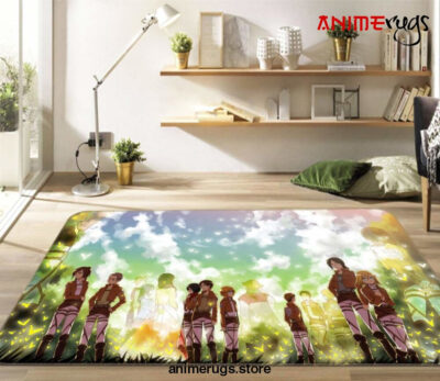 Attack On Titan Anime 50 Area Rug Living Room And Bed Room Rug Rug Regtangle Carpet Floor Decor Home Decor - Dreamrooma