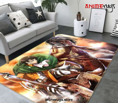 Attack On Titan Anime 52 Area Rug Living Room And Bed Room Rug Rug Regtangle Carpet Floor Decor Home Decor - Dreamrooma