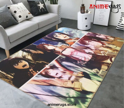 Attack On Titan Anime 54 Area Rug Living Room And Bed Room Rug Rug Regtangle Carpet Floor Decor Home Decor - Dreamrooma