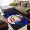 Attack On Titan Love You To The Moon Galaxy Carpet Rug Home Room Decor Back