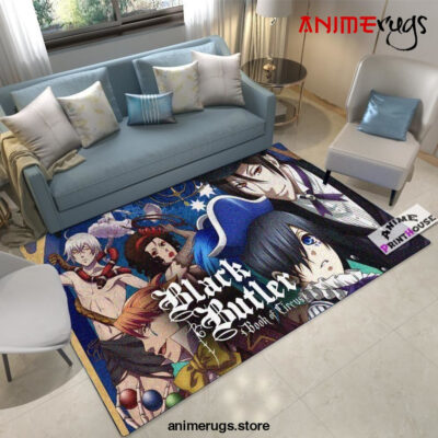 Black Butler Area Rugs Book Of Circus Anime Living Room Carpet Home Rug Regtangle Carpet Floor Decor Home Decor - Dreamrooma