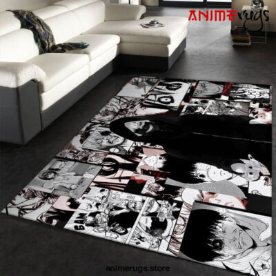 Death Note Anime 1 Area Rug Living Room And Bed Room Rug Rug Regtangle Carpet Floor Decor Home Decor - Dreamrooma