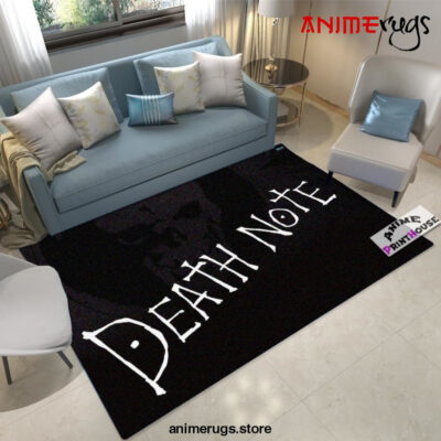 Death Note Area Rugs Plain Anime Living Room Carpet Home Rug Regtangle Carpet Floor Decor Home Decor - Dreamrooma