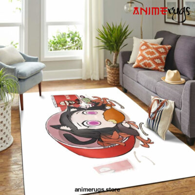 Demon Slayer Cute Anime Carpet Area Rug Living Room Rug Home Decor Home Decor Bedroom Living Room - Dreamrooma