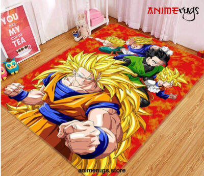 Dragonball Anime 4 Area Rug Living Room And Bed Room Rug Rug Regtangle Carpet Floor Decor Home Decor - Dreamrooma