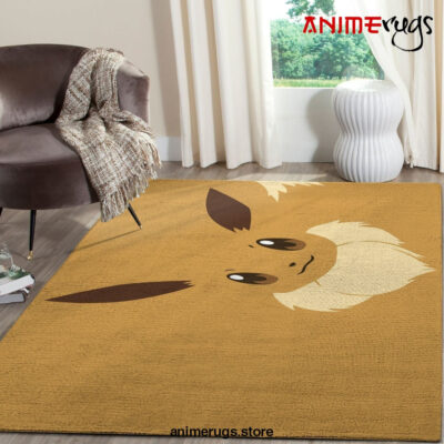 Eevee Pokemon Anime Fn070236 Movies Area Rug Rug Regtangle Carpet Floor Decor Home Decor - Dreamrooma