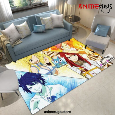 Fairy Tail Area Rugs Anime Living Room Carpet Home Rug Regtangle Carpet Floor Decor Home Decor - Dreamrooma