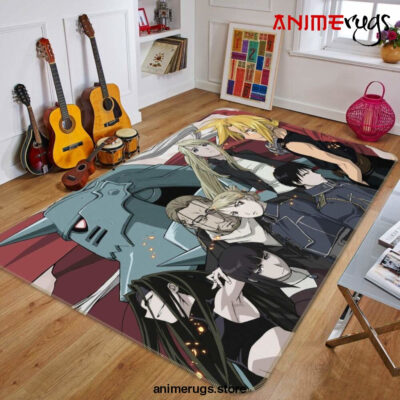 Fullmetal Alchemist Anime 1 Area Rug Living Room And Bed Room Rug Rug Regtangle Carpet Floor Decor Home Decor - Dreamrooma