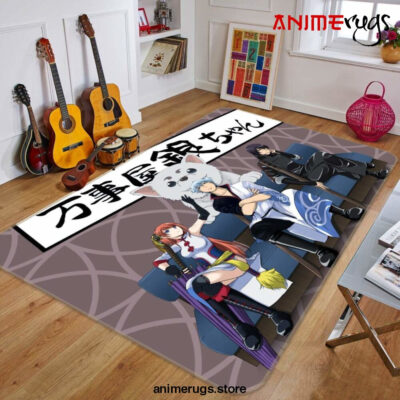 Gintama Anime 5 Area Rug Living Room And Bed Room Rug Rug Regtangle Carpet Floor Decor Home Decor - Dreamrooma