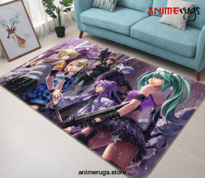 Hatsune Miku Anime 12 Area Rug Living Room And Bed Room Rug Rug Regtangle Carpet Floor Decor Home Decor - Dreamrooma