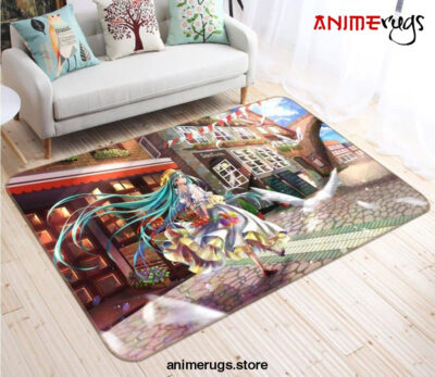 Hatsune Miku Anime 46 Area Rug Living Room And Bed Room Rug Rug Regtangle Carpet Floor Decor Home Decor - Dreamrooma