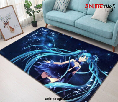 Hatsune Miku Anime 56 Area Rug Living Room And Bed Room Rug Rug Regtangle Carpet Floor Decor Home Decor - Dreamrooma