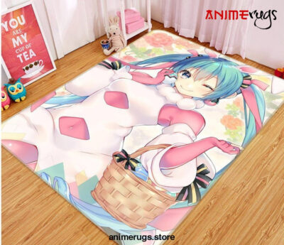 Hatsune Miku Anime 68 Area Rug Living Room And Bed Room Rug Rug Regtangle Carpet Floor Decor Home Decor - Dreamrooma