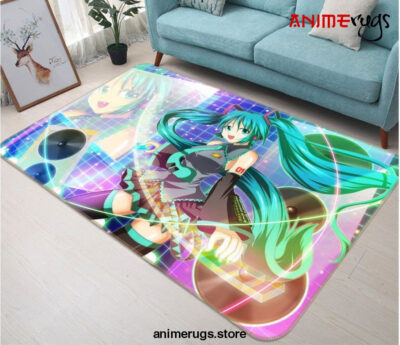 Hatsune Miku Anime 71 Area Rug Living Room And Bed Room Rug Rug Regtangle Carpet Floor Decor Home Decor - Dreamrooma