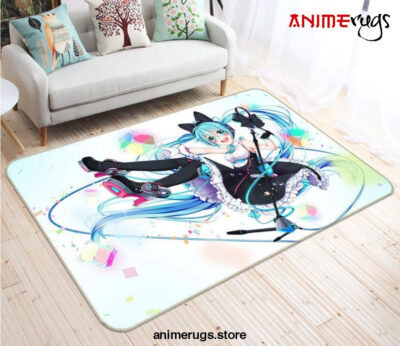 Hatsune Miku Anime 72 Area Rug Living Room And Bed Room Rug Rug Regtangle Carpet Floor Decor Home Decor - Dreamrooma