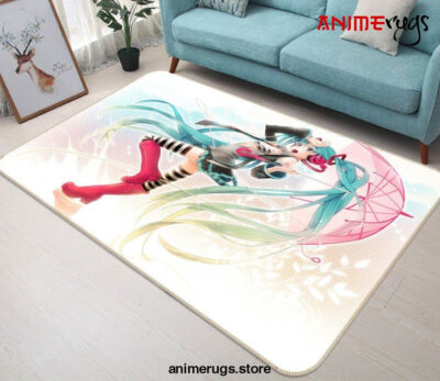 Hatsune Miku Anime 77 Area Rug Living Room And Bed Room Rug Rug Regtangle Carpet Floor Decor Home Decor - Dreamrooma