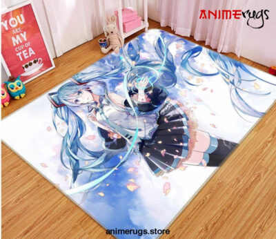 Hatsune Miku Anime 78 Area Rug Living Room And Bed Room Rug Rug Regtangle Carpet Floor Decor Home Decor - Dreamrooma
