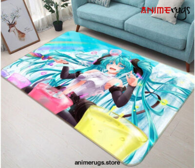 Hatsune Miku Anime 86 Area Rug Living Room And Bed Room Rug Rug Regtangle Carpet Floor Decor Home Decor - Dreamrooma