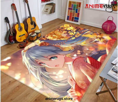 Hatsune Miku Anime 90 Area Rug Living Room And Bed Room Rug Rug Regtangle Carpet Floor Decor Home Decor - Dreamrooma