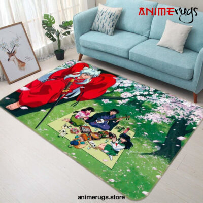 Inuyasha Anime 11 Area Rug Living Room And Bed Room Rug Rug Regtangle Carpet Floor Decor Home Decor - Dreamrooma