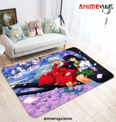 Inuyasha Anime 2 Area Rug Living Room And Bed Room Rug Rug Regtangle Carpet Floor Decor Home Decor - Dreamrooma