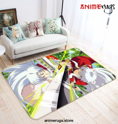 Inuyasha Anime 26 Area Rug Living Room And Bed Room Rug Rug Regtangle Carpet Floor Decor Home Decor - Dreamrooma