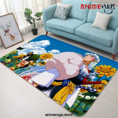 Inuyasha Anime 8 Area Rug Living Room And Bed Room Rug Rug Regtangle Carpet Floor Decor Home Decor - Dreamrooma