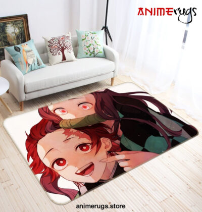 Kimetsu No Yaiba Anime 34 Area Rug Living Room And Bed Room Rug Rug Regtangle Carpet Floor Decor Home Decor - Dreamrooma