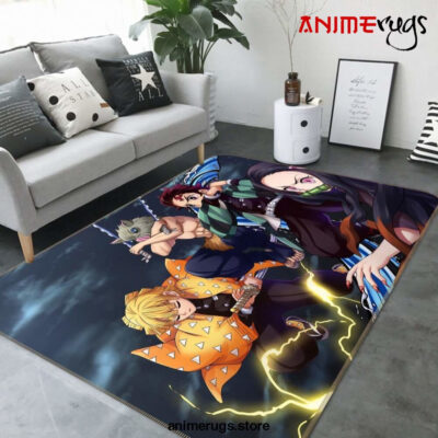 Kimetsu No Yaiba Anime 42 Area Rug Living Room And Bed Room Rug Rug Regtangle Carpet Floor Decor Home Decor - Dreamrooma