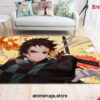 Kimetsu No Yaiba Anime 8 Area Rug Living Room And Bed Room Rug Rug Regtangle Carpet Floor Decor Home Decor - Dreamrooma