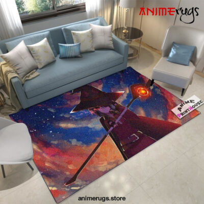 Konosuba Area Rugs Megumin Arch Wizard Anime Living Room Carpet Home Rug Regtangle Carpet Floor Decor Home Decor - Dreamrooma