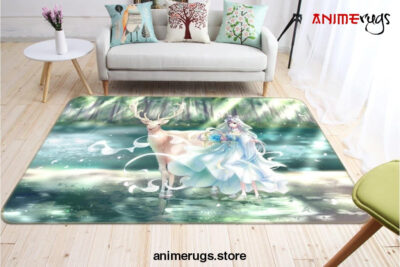 Luo Tianyi Anime 3 Area Rug Living Room And Bed Room Rug Rug Regtangle Carpet Floor Decor Home Decor - Dreamrooma