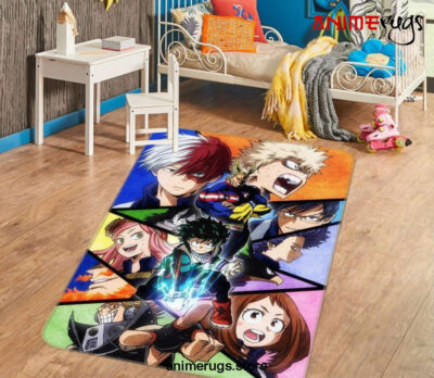 My Hero Academia Anime 14 Area Rug Living Room And Bed Room Rug Rug Regtangle Carpet Floor Decor Home Decor - Dreamrooma