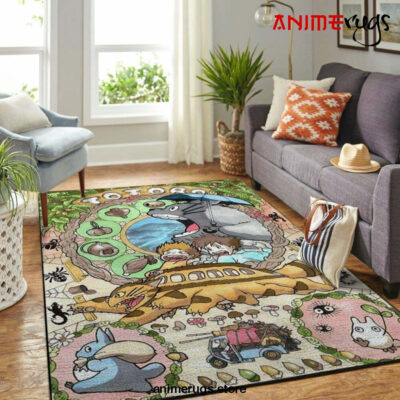 My Neighbor Totoro Area Rugs Anime Movies Bedroom Living Room Carpet Home Rug Regtangle Carpet Floor Decor Home Decor - Dreamrooma
