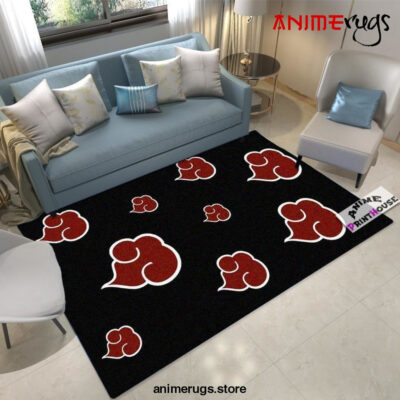 Naruto Akatsuki Area Rugs Anime Living Room Carpet Home Rug Regtangle Carpet Floor Decor Home Decor - Dreamrooma