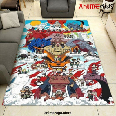 Naruto Area Rug Anime Rug Regtangle Carpet Floor Decor Home Decor - Dreamrooma