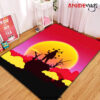 Naruto Sunset Rug Carpet Rug Home Room Decor Premium Rectangle Rug / Small Official Rug Merch