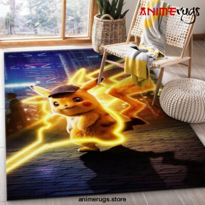 Pikachu Pokemon Anime 3 Area Rug Living Room And Bed Room Rug Rug Regtangle Carpet Floor Decor Home Decor - Dreamrooma