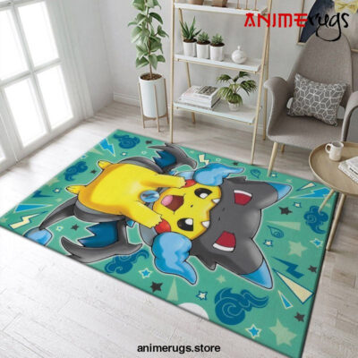 Pikachu Pokemon Anime 6 Area Rug Living Room And Bed Room Rug Rug Regtangle Carpet Floor Decor Home Decor - Dreamrooma