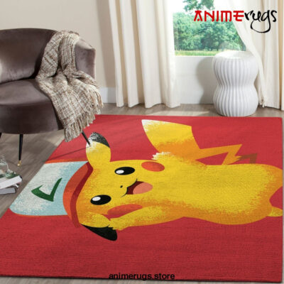 Pikachu Pokemon Anime Fn080213 Movies Area Rug Rug Regtangle Carpet Floor Decor Home Decor - Dreamrooma