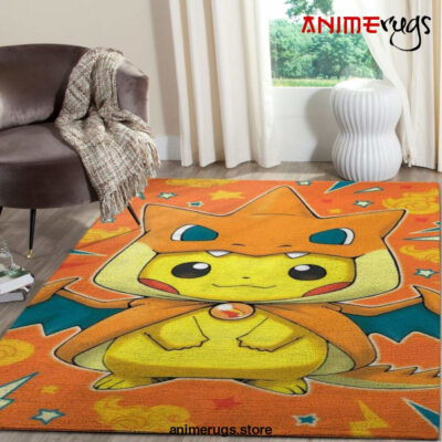 Pikachu Pokemon Anime Fn080215 Movies Area Rug Rug Regtangle Carpet Floor Decor Home Decor - Dreamrooma