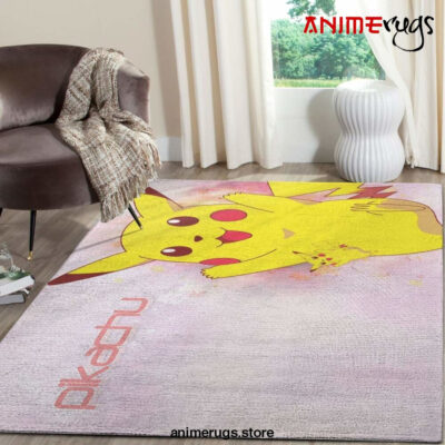 Pikachu Pokemon Anime Fn080218 Movies Area Rug Rug Regtangle Carpet Floor Decor Home Decor - Dreamrooma