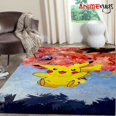 Pikachu Pokemon Anime Fn080223 Movies Area Rug Rug Regtangle Carpet Floor Decor Home Decor - Dreamrooma