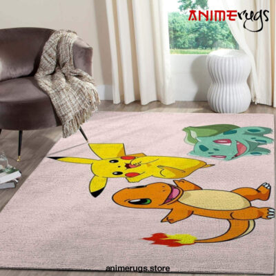 Pokemon Anime Movies Area Rugs Living Room Carpet Christmas Gift Rug Regtangle Carpet Floor Decor Home Decor V6660 - Dreamrooma