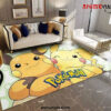 Pokemon Pika Pika Anime Movies Area Rugs Living Room Carpet Christmas Gift Rug Regtangle Carpet Floor Decor Home Decor - Dreamrooma