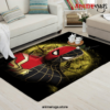 Spider Man Black Suit No Way Home Moonlight Area Carpet Rug Decor Bedroom Living Room